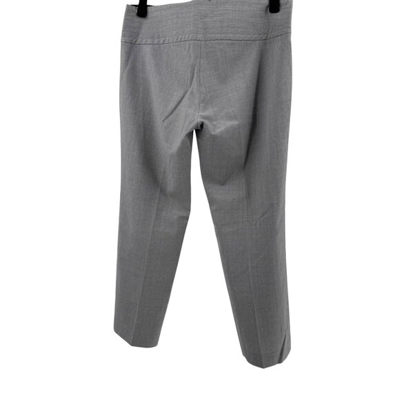 Theory Womens Gray Wool Blend Dress Pants Size 8 Made In USA - Picture 2 of 11